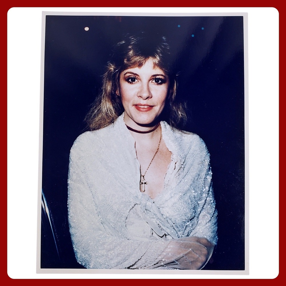 Stevie Nicks Fleetwood Mac Headshot S&M Rock Photograph Portrait 8x10 Glossy 11
